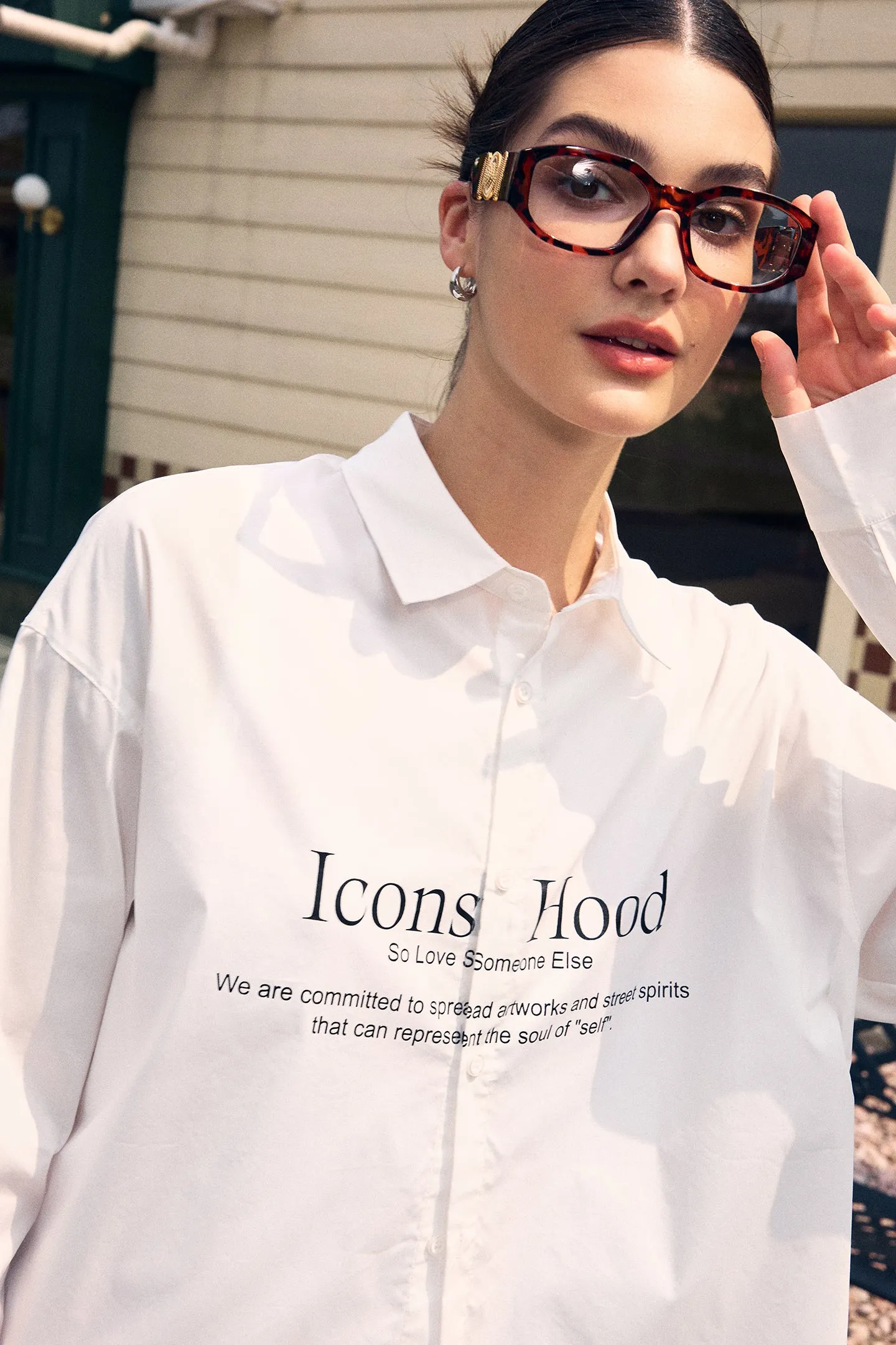 ICS Simple Letters Shirt