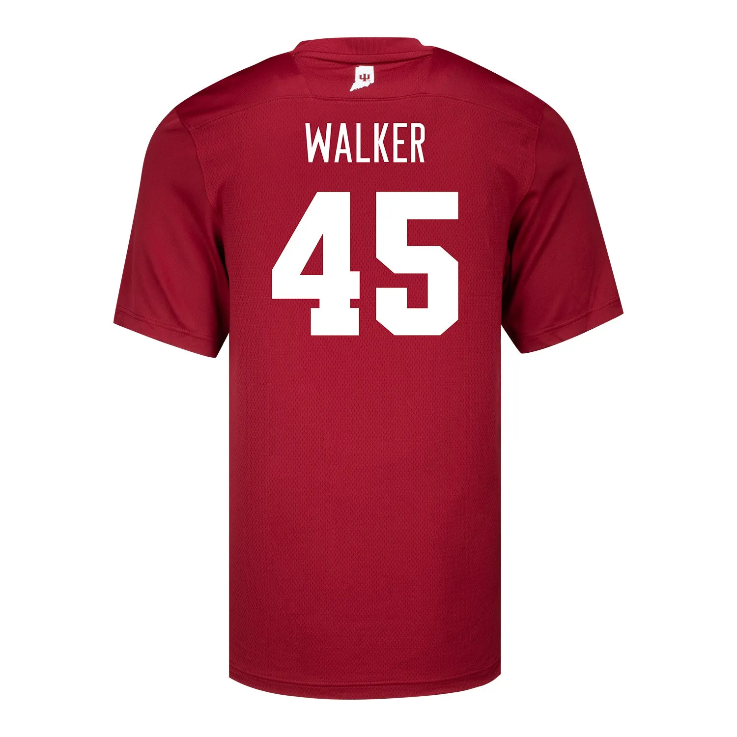 Indiana Hoosiers Adidas #45 Trey Walker Crimson Student Athlete Football Jersey