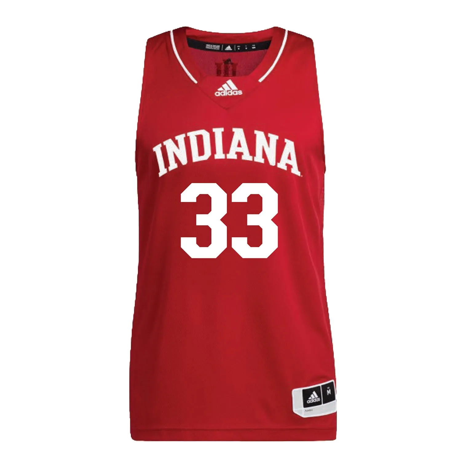 Indiana Hoosiers Adidas Crimson Women's Basketball Student Athlete Jersey #33 Sydney Parrish