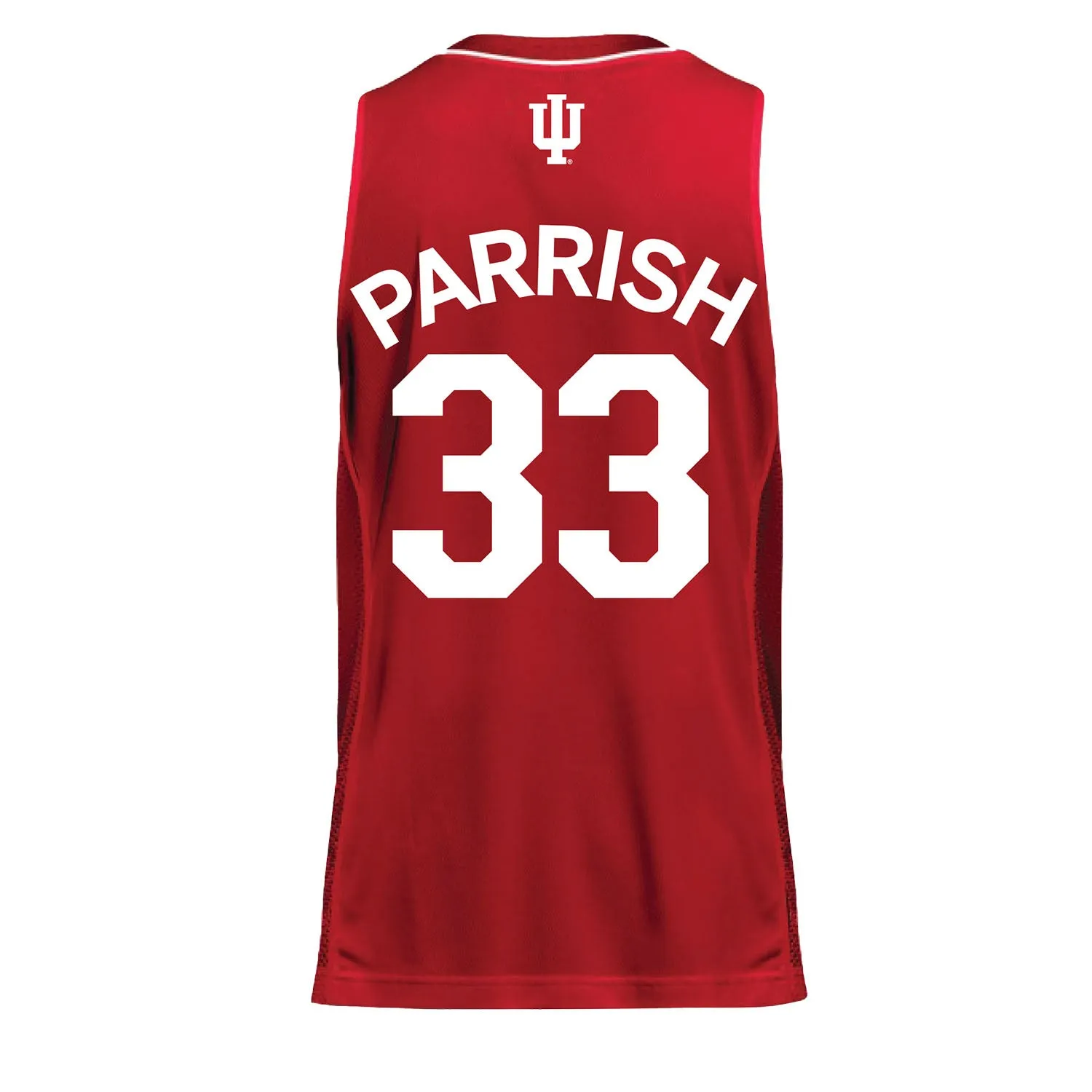 Indiana Hoosiers Adidas Crimson Women's Basketball Student Athlete Jersey #33 Sydney Parrish