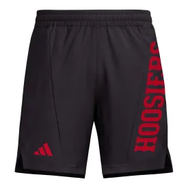 Indiana Hoosiers Adidas Training Black Shorts