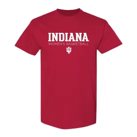 Indiana Hoosiers Women's Basketball Crimson T-Shirt