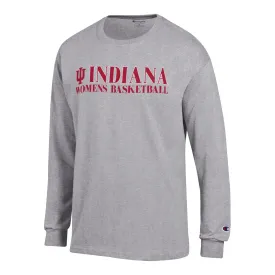 Indiana Hoosiers Women's Basketball Grey Shirt