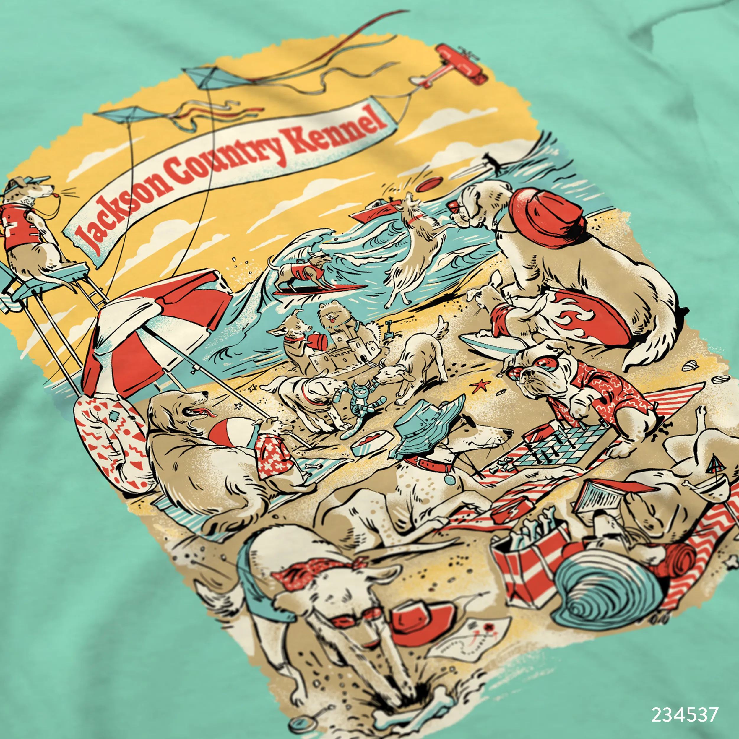 Jackson Country Kennel T-Shirt Design