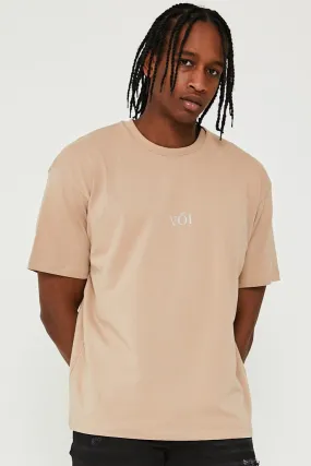 James Street Oversized T-Shirt - Stone