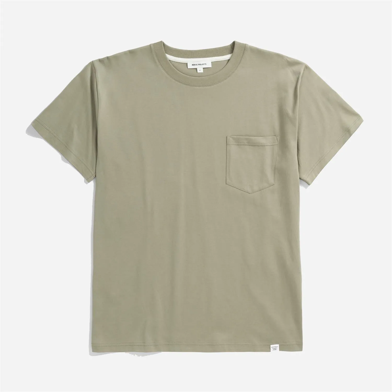 Johannes Organic Pocket T-shirt - Clay