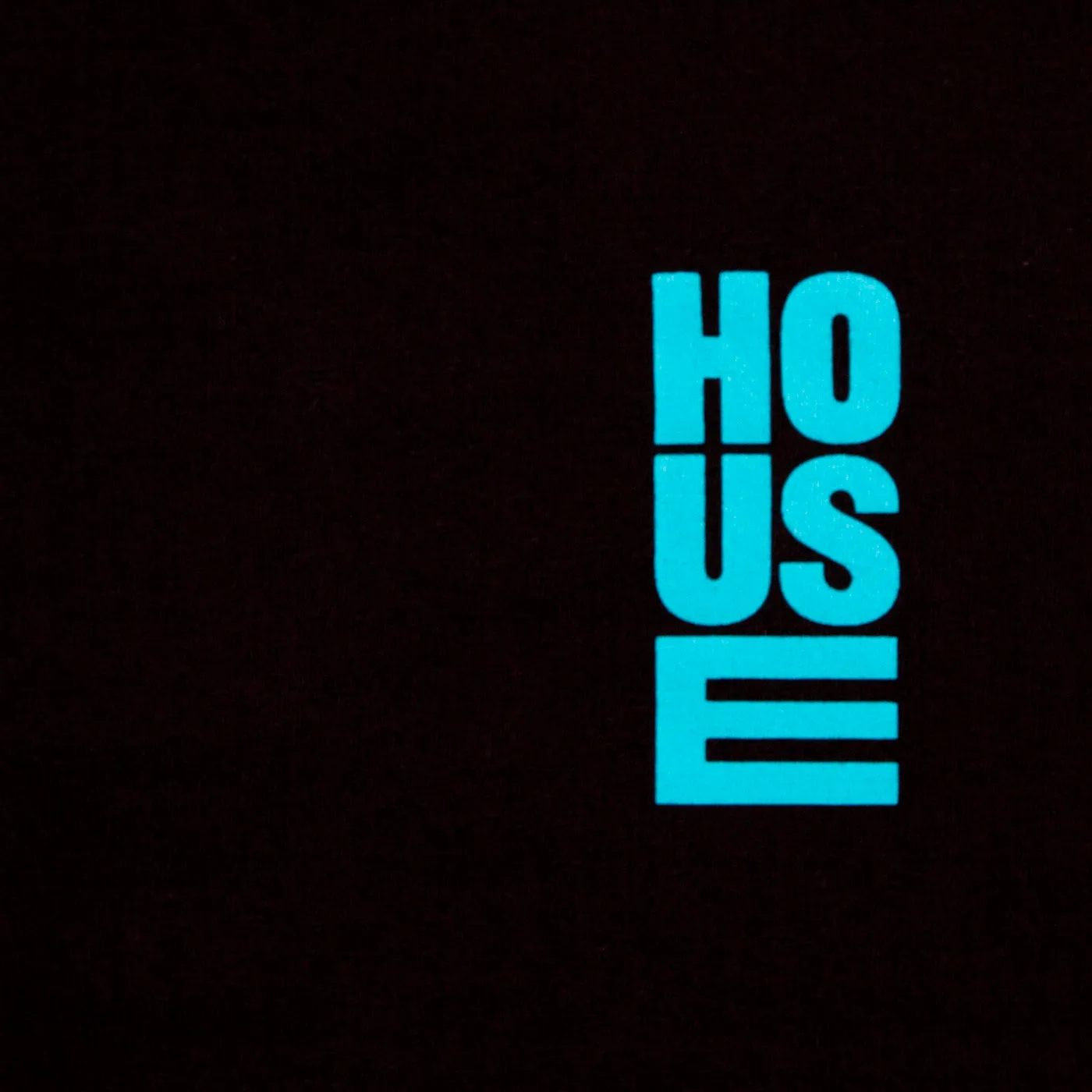 Just House Back Print - Tshirt - Black