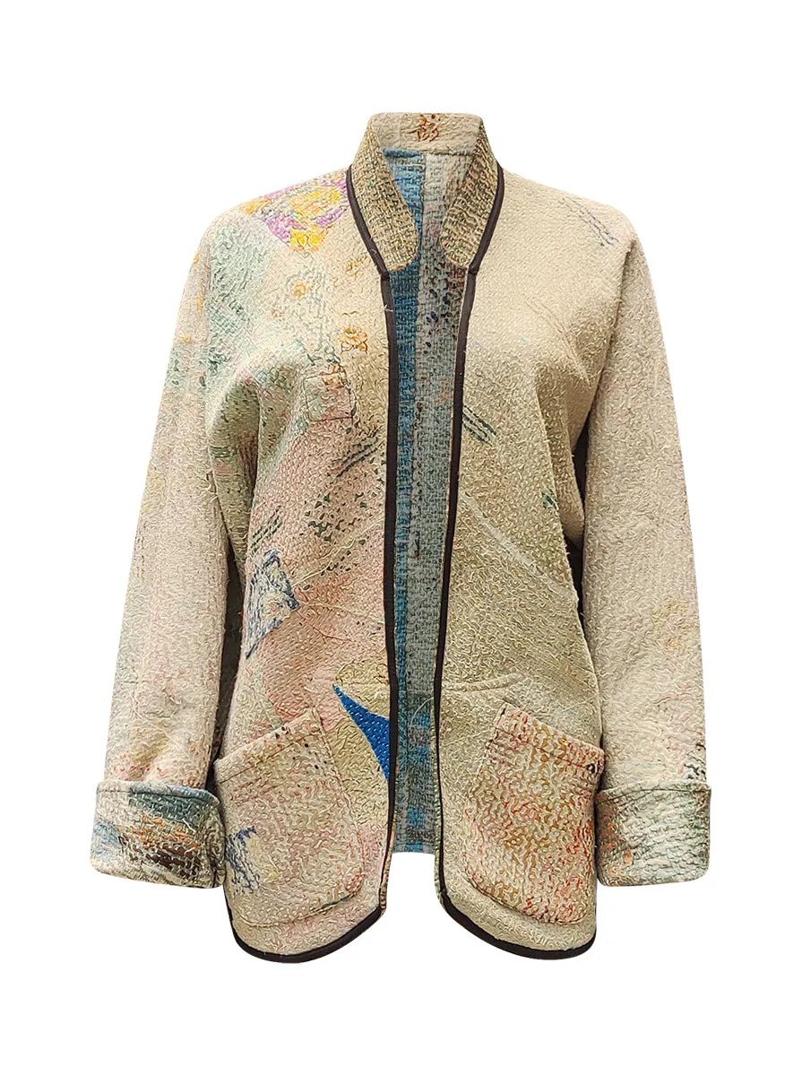 kantha vintage short jacket kansantaka