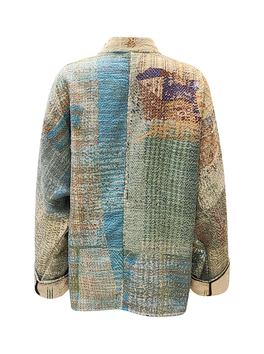 kantha vintage short jacket kansantaka