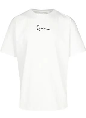 Karl Kani Small Signature T-Shirt white/black