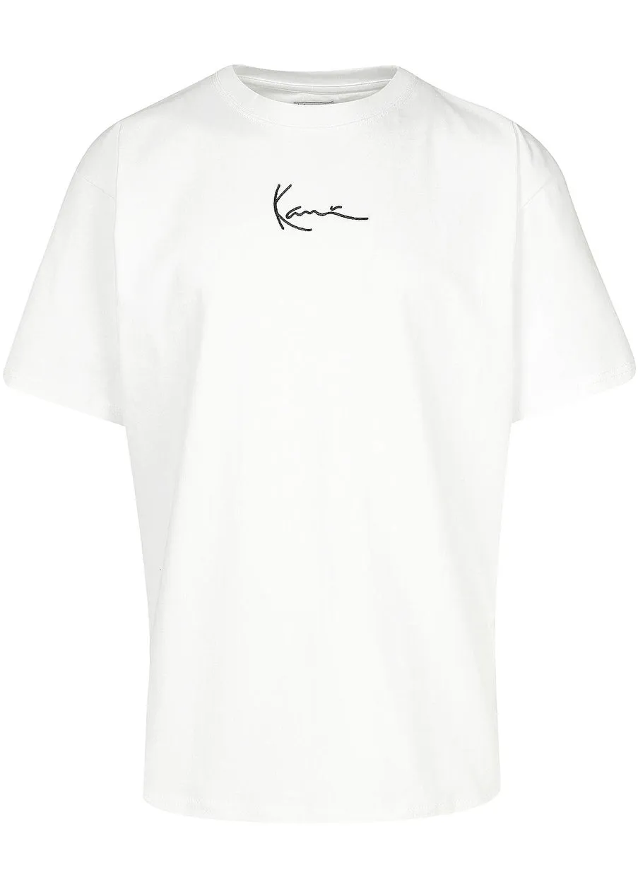 Karl Kani Small Signature T-Shirt white/black