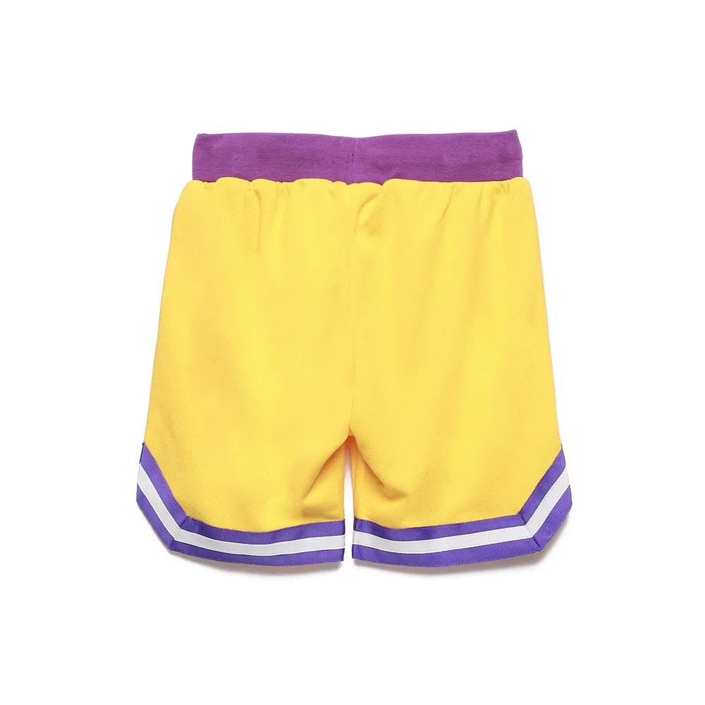 【KIDS】SUGAR BOY BASKETBALL SHORTS (YELLOW)