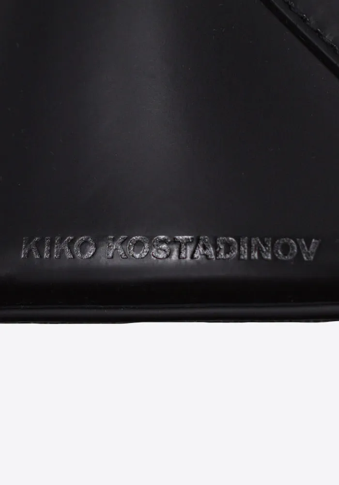 KIKO KOSTADINOV KKWSS22B02-054 MINI TWISTED SHOPPER BAG  ABYSS BLACK