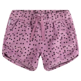 Kinder Short Stip Violet