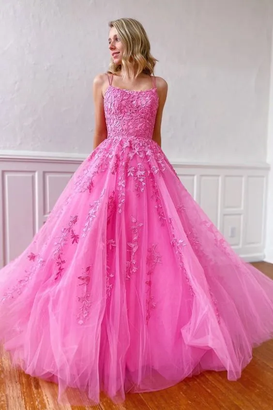 Lace Prom Dresses Long, Evening Dress, Dance Dress, Formal Dress, Graduation School Party Gown, PC0564