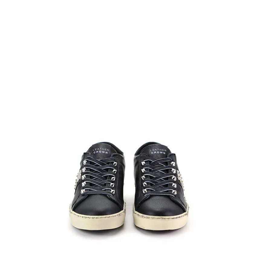 LEATHER CROWN SNEAKERS W_ICONIC-014