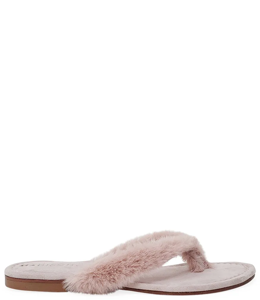 Light Pink Ivanka Thong Sandal