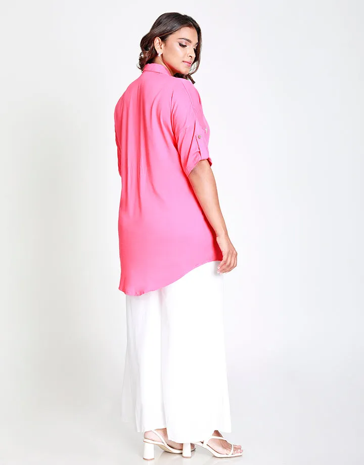 Loose Fit Kurtha with Embroidery