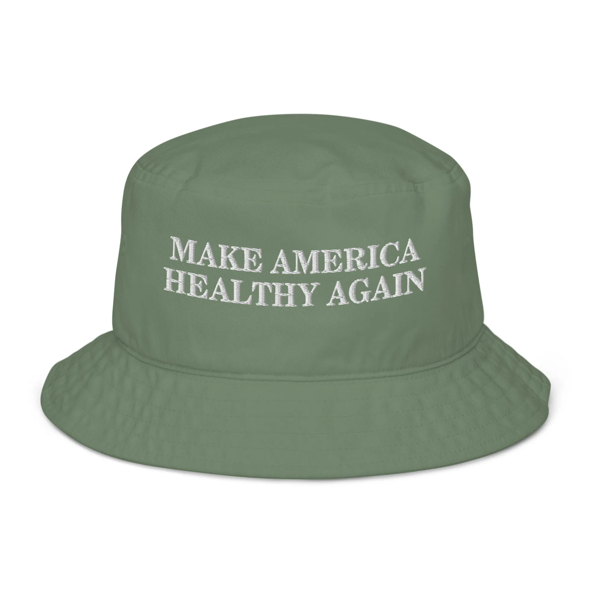 Make America Healthy Again Organic Bucket Hat