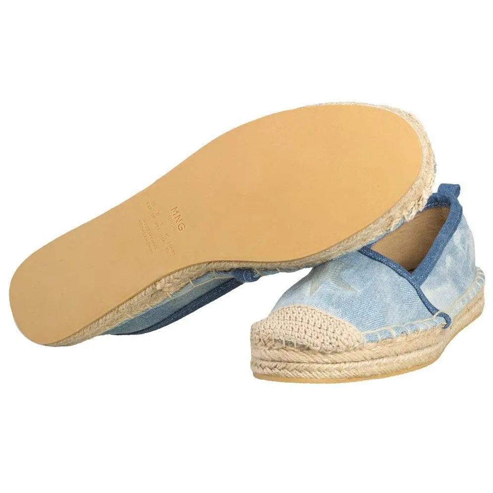 M.A.N.G.O - Women "Blue"  Mango Zapato Star Shoes MG01