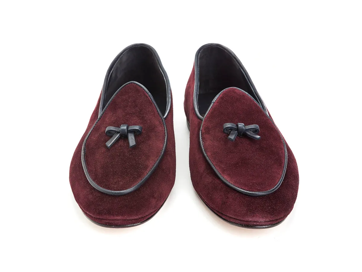 Marphy Loafer Red Velour