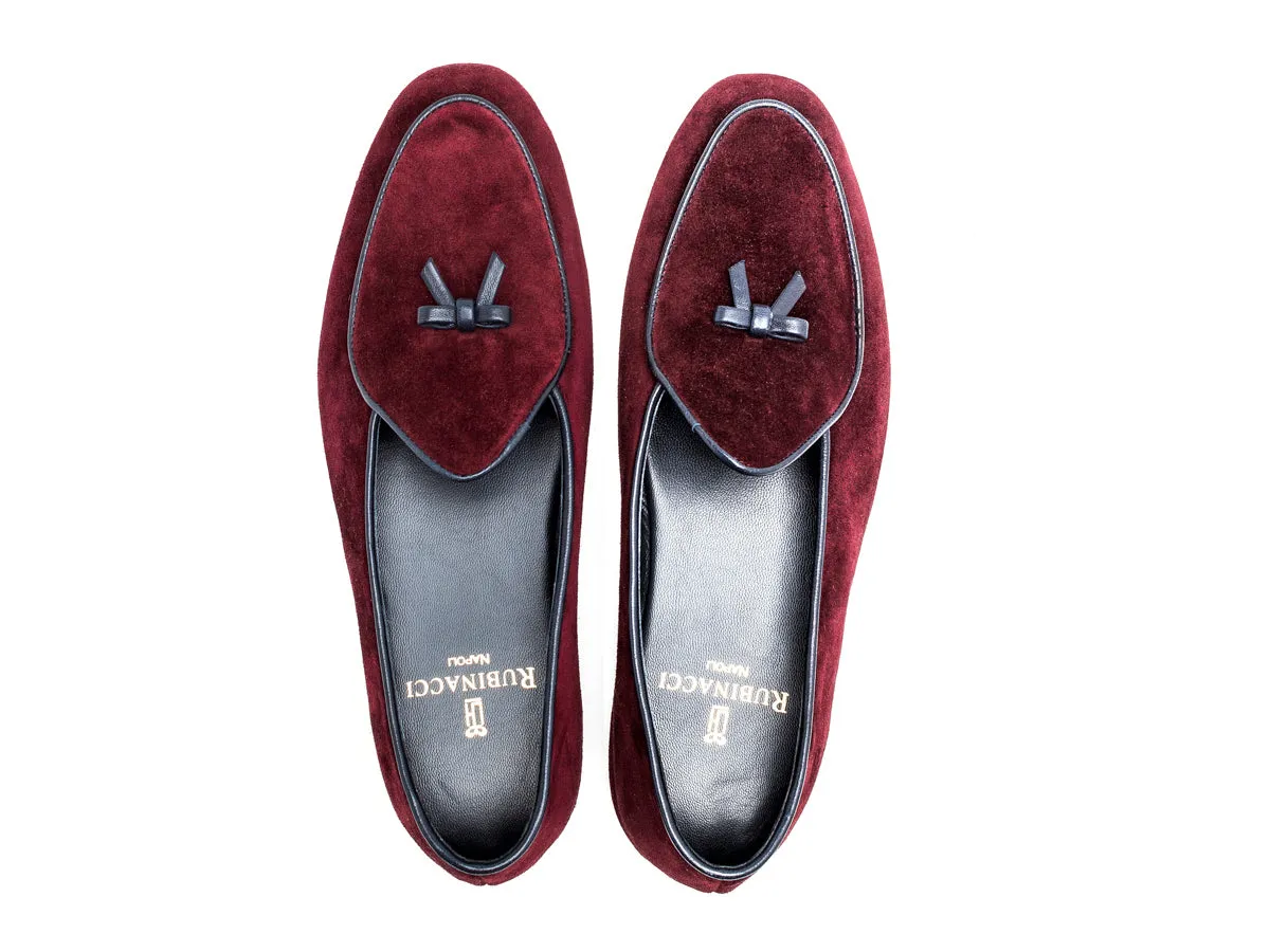 Marphy Loafer Red Velour