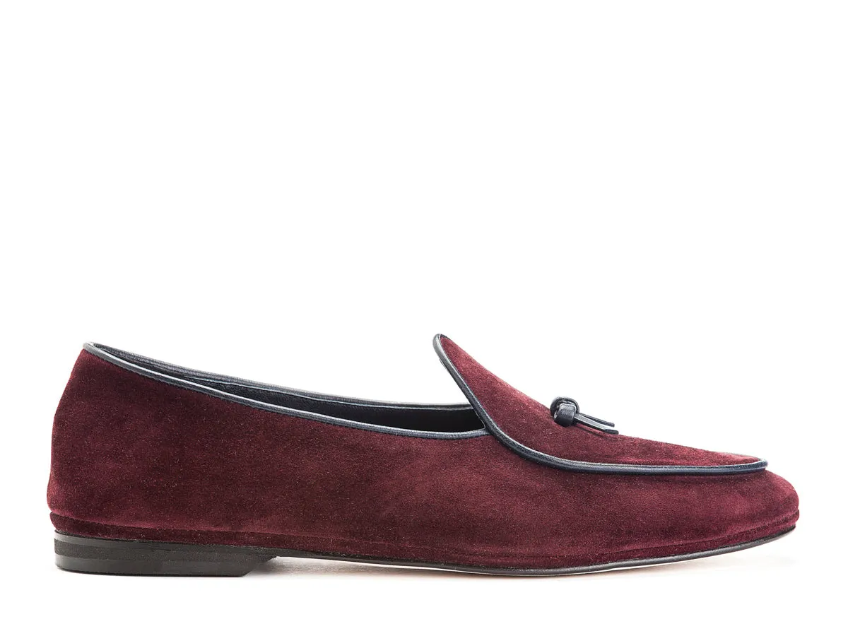 Marphy Loafer Red Velour