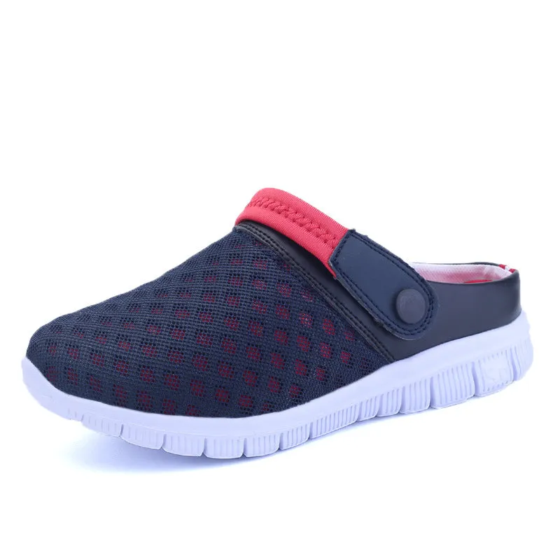 Men's Casual Mesh Hole Plus Size Slippers