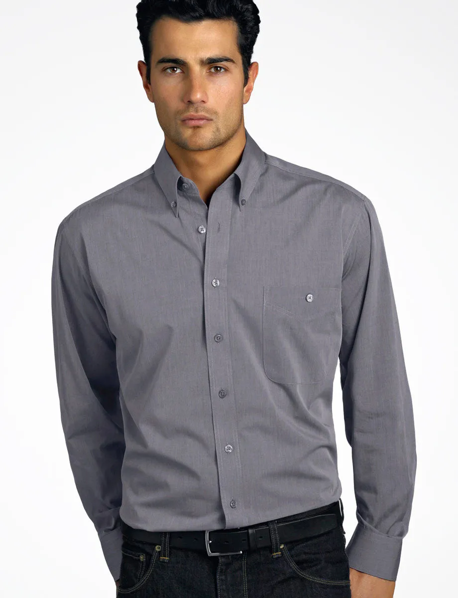 Mens Chambray Business Shirt