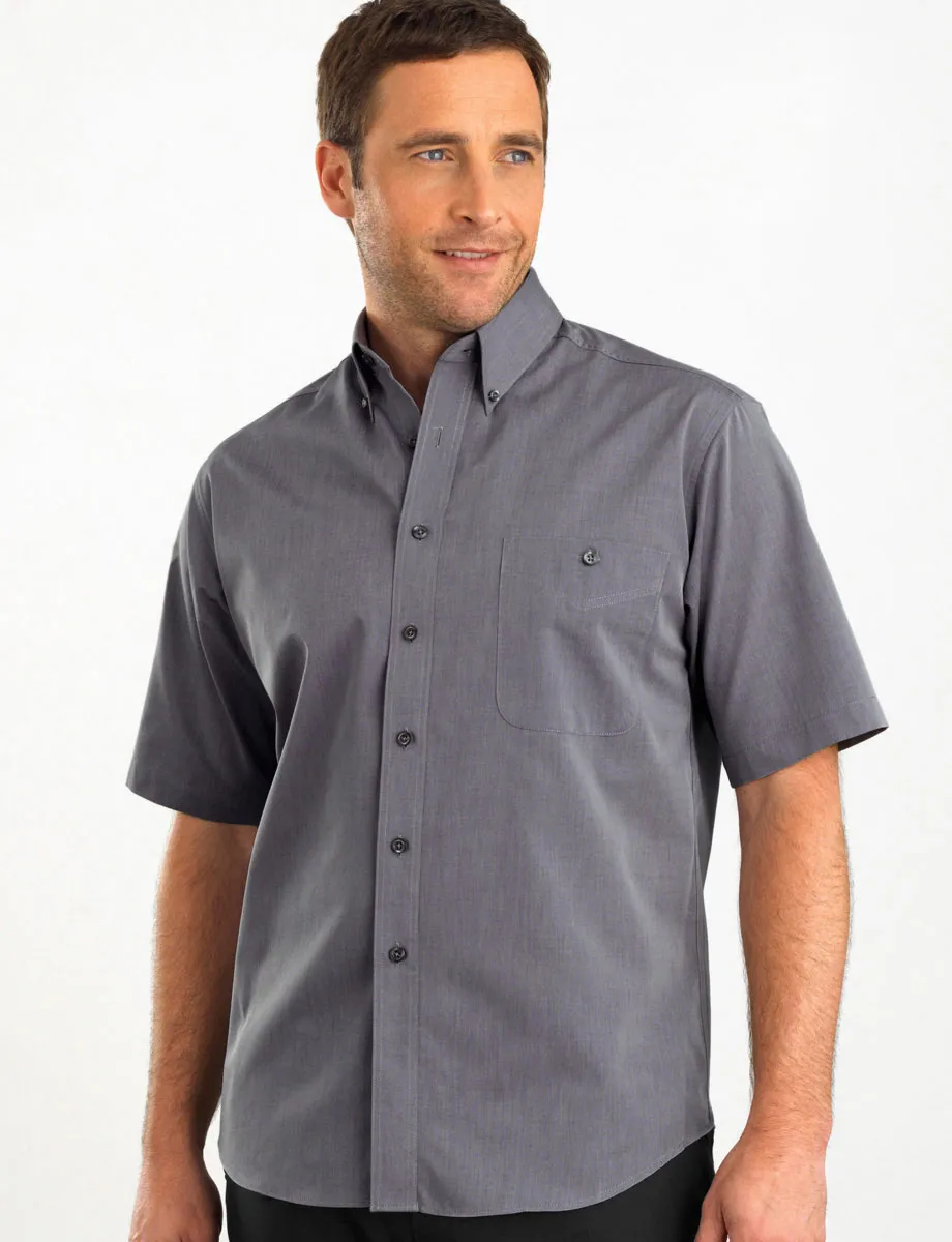 Mens Chambray Business Shirt