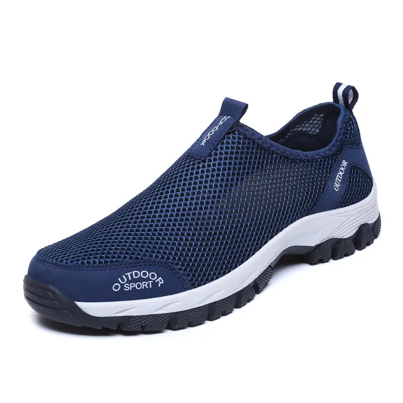 Men's Comfortable Mesh Slip-on Walking Shoes