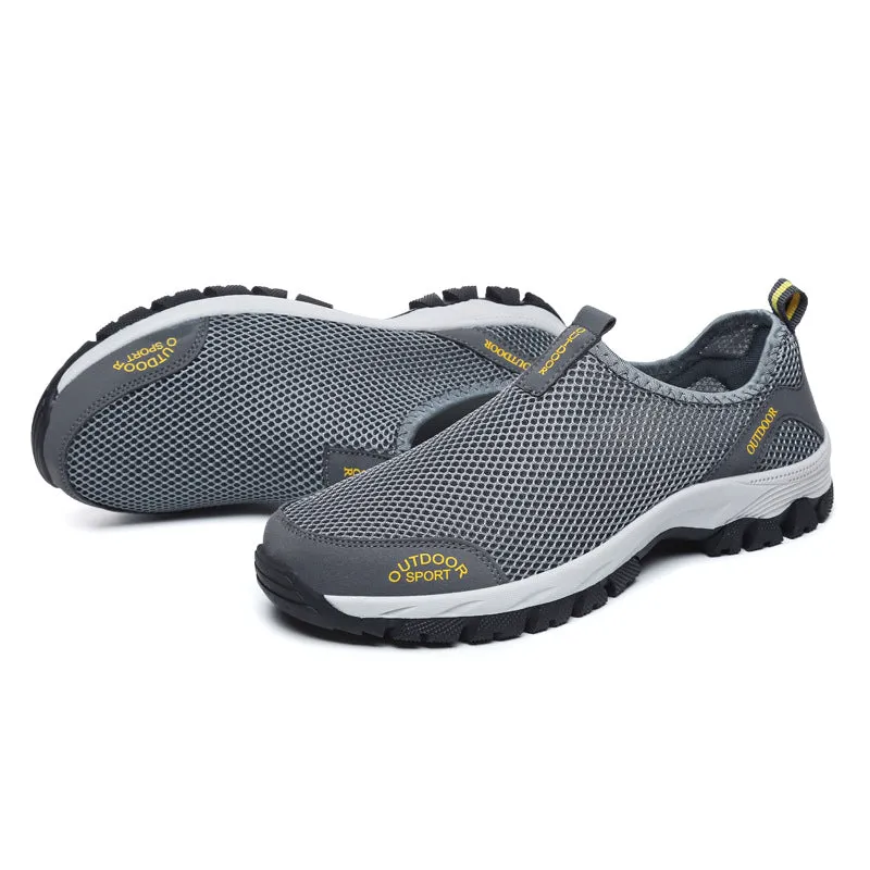 Men's Comfortable Mesh Slip-on Walking Shoes