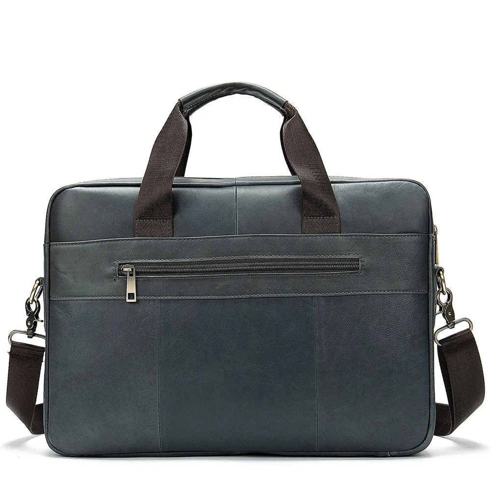 Men's Genuine Leather Business Briefcase