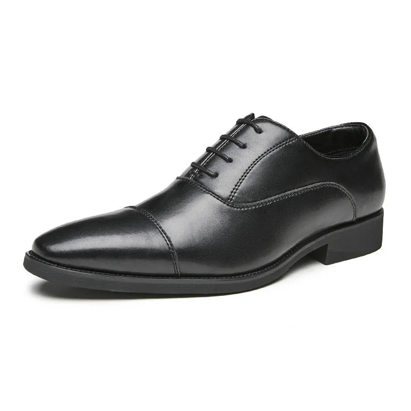 Men's Leather Lined Dress Oxfords Shoes