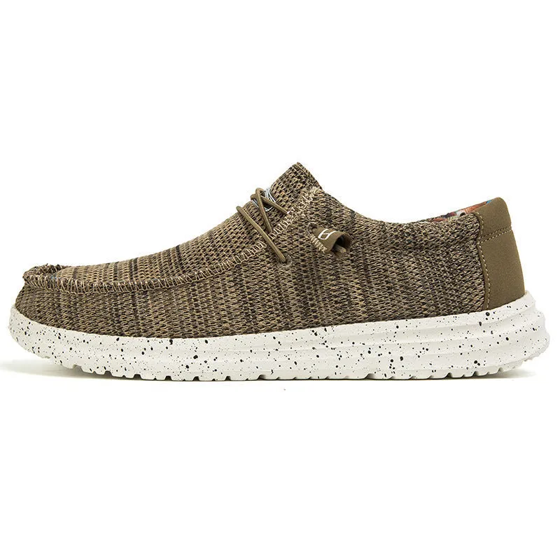 Men's Lightweight Canvas Boat Shoes