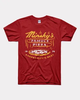 Minsky's Famous Pizza 1976 Cardinal T-Shirt