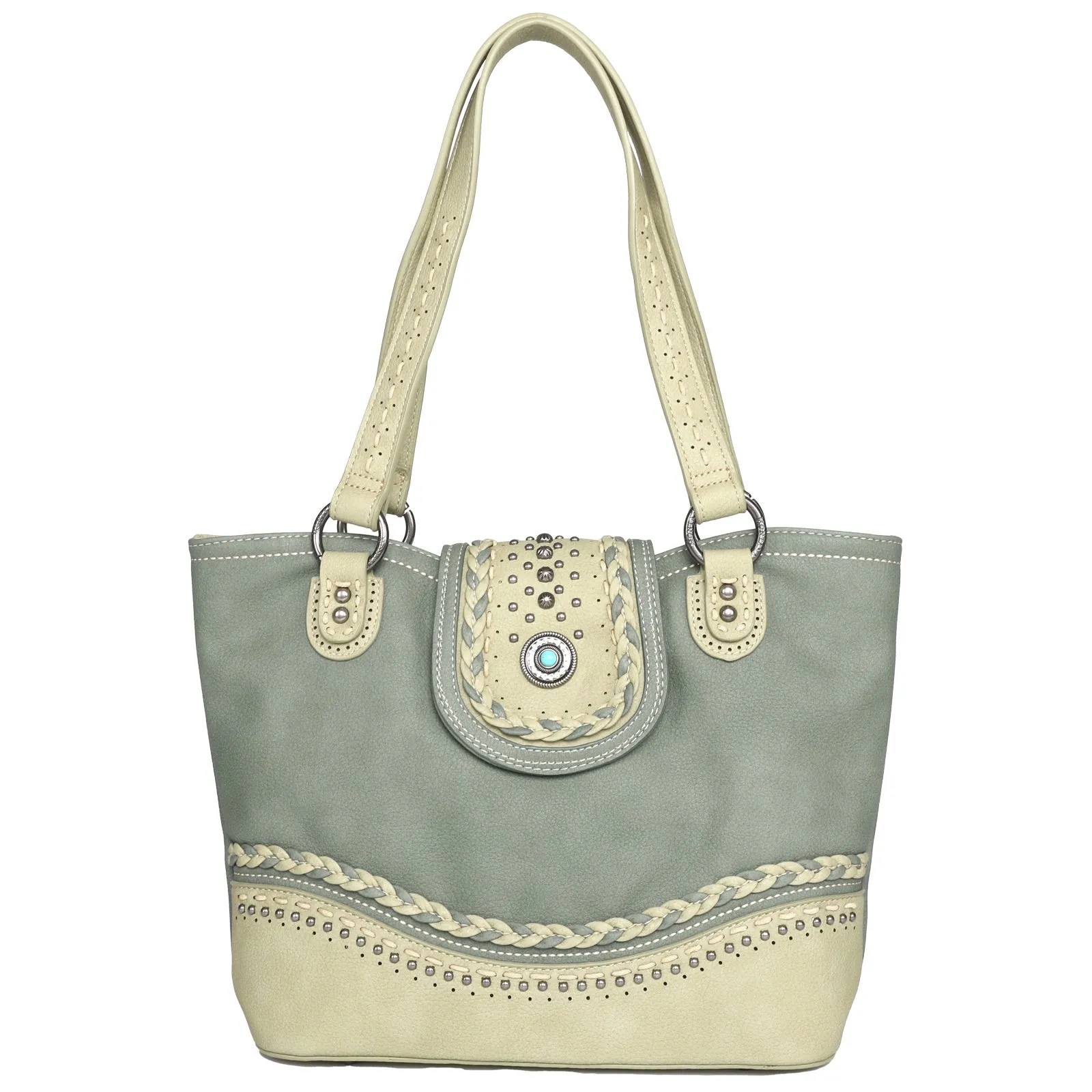 Montana West Concho Collection Concealed Carry Tote