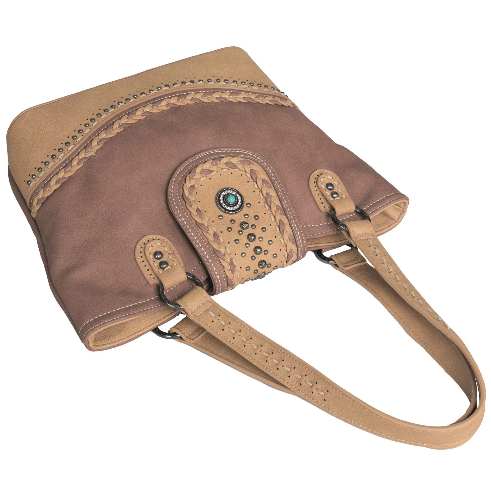 Montana West Concho Collection Concealed Carry Tote