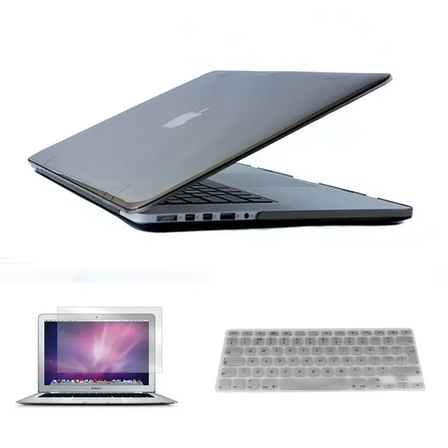 New Laptop Case For Apple MacBook Air Pro Retina 11 12 13 15 Mac Book 13.3 15.4 inch Case with Touch Bar Sleeve  Keyboard Cover