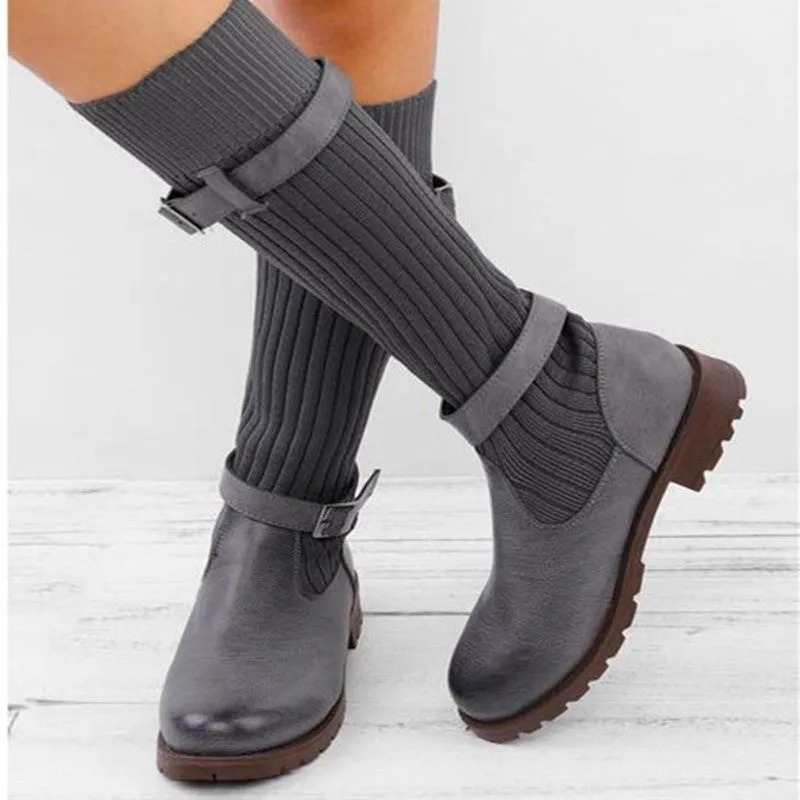 New Winter Wise Wool Large Women's Leather Boots