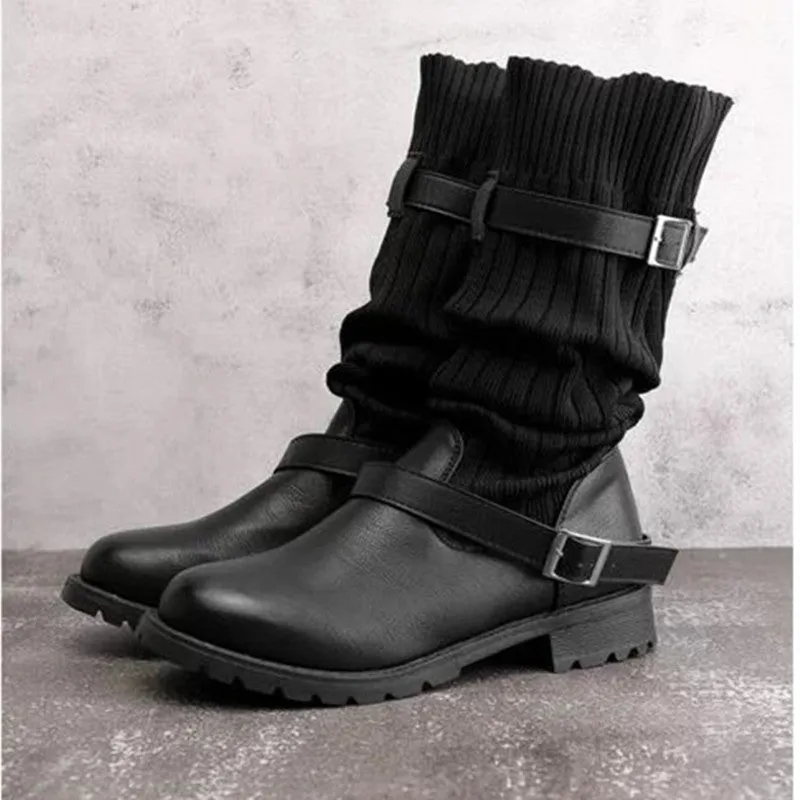 New Winter Wise Wool Large Women's Leather Boots