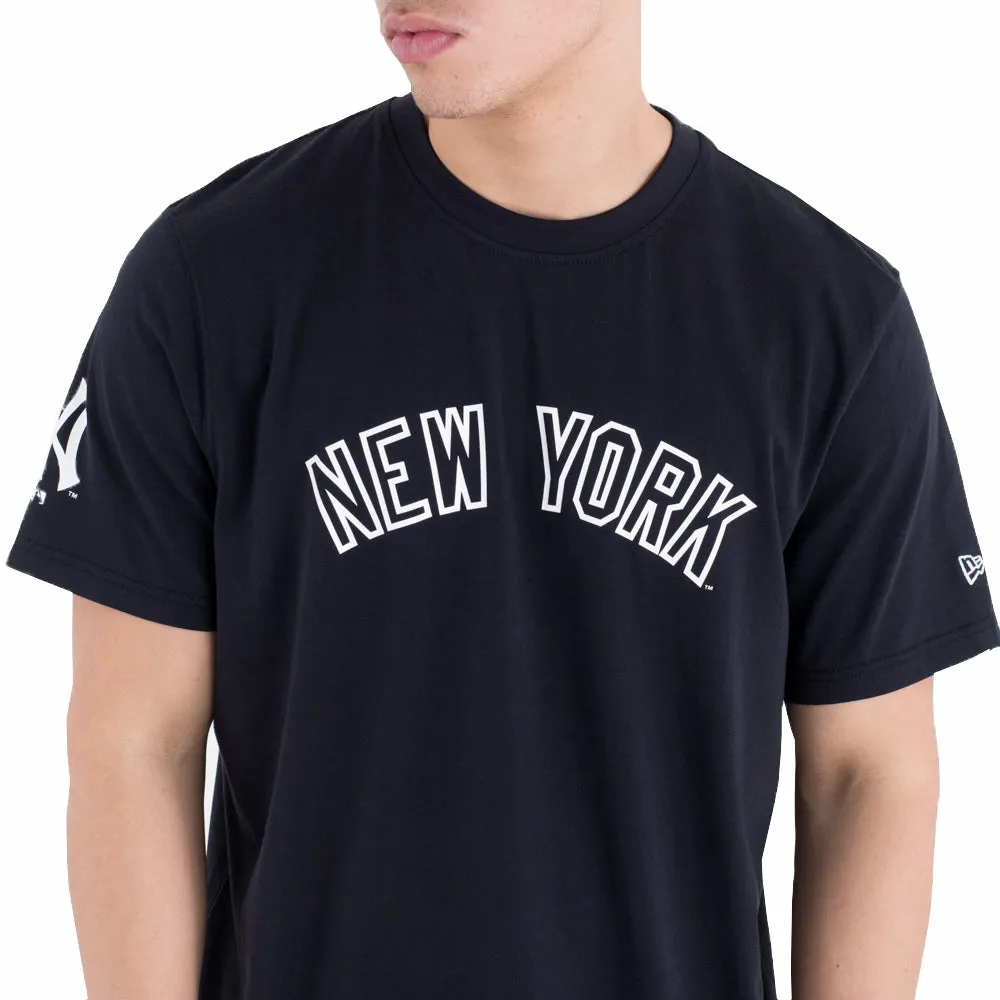 New York Yankees University Club Wordmark Tee