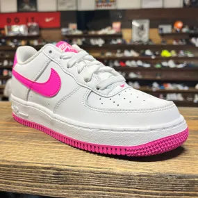 Nike Air Force 1 Low 'White Laser Fuchsia' Size 4.5Y