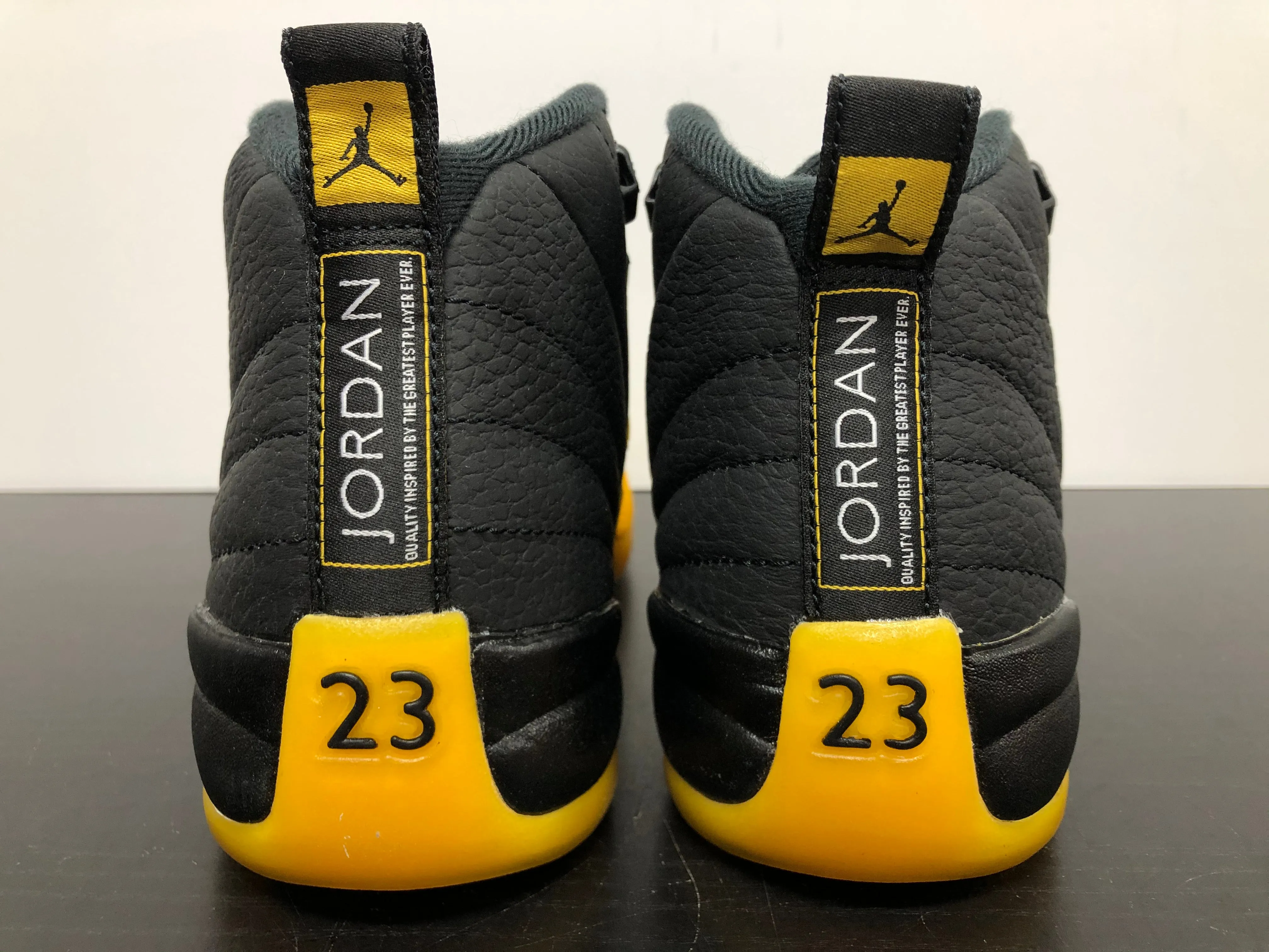 Nike Air Jordan 12 Black University Gold GS