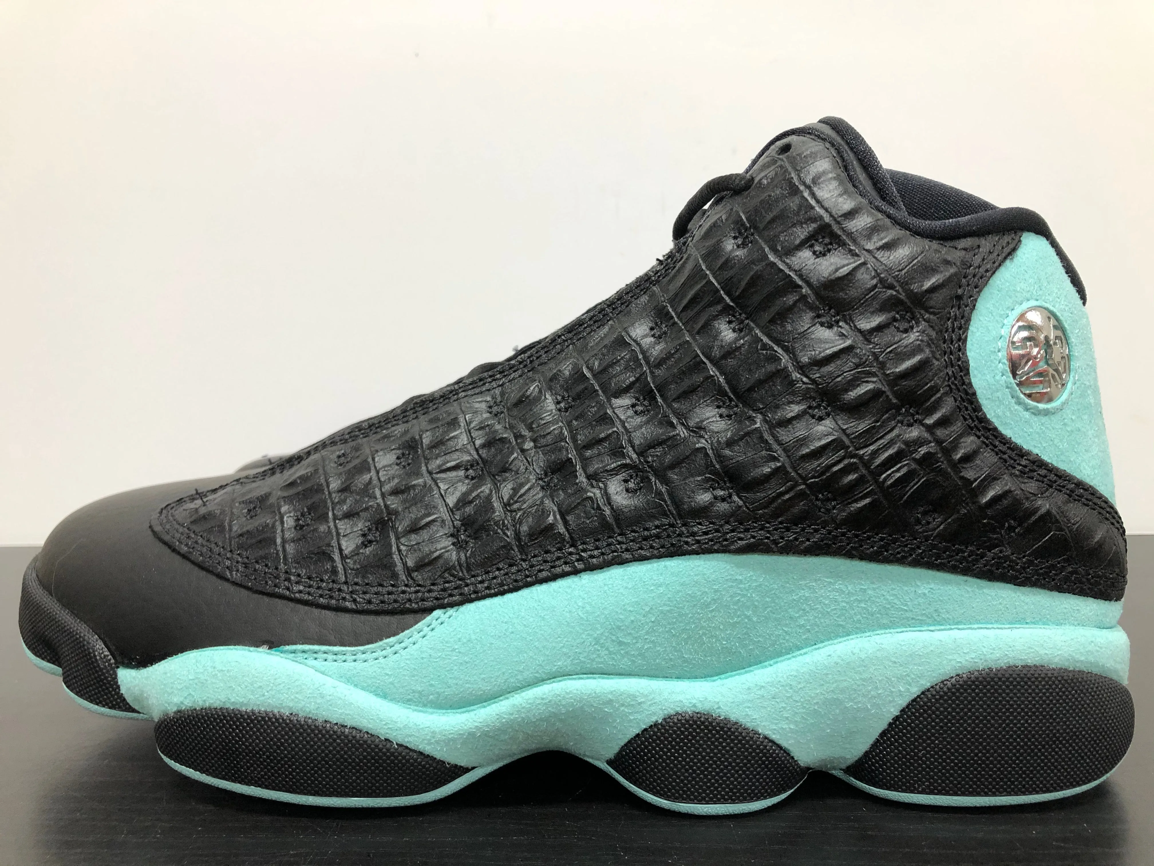 Nike Air Jordan 13 Black Island Green