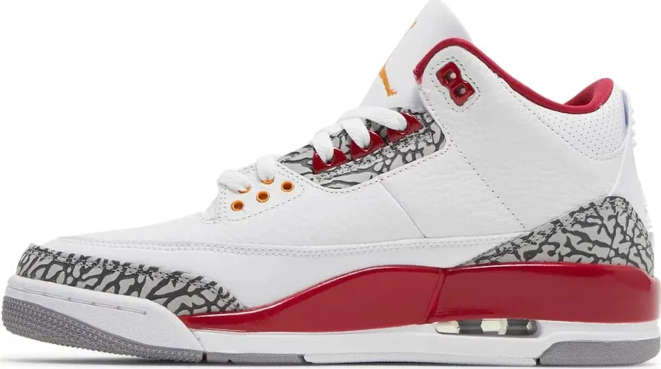 Nike Air Jordan 3 Retro Cardinal Red Men's