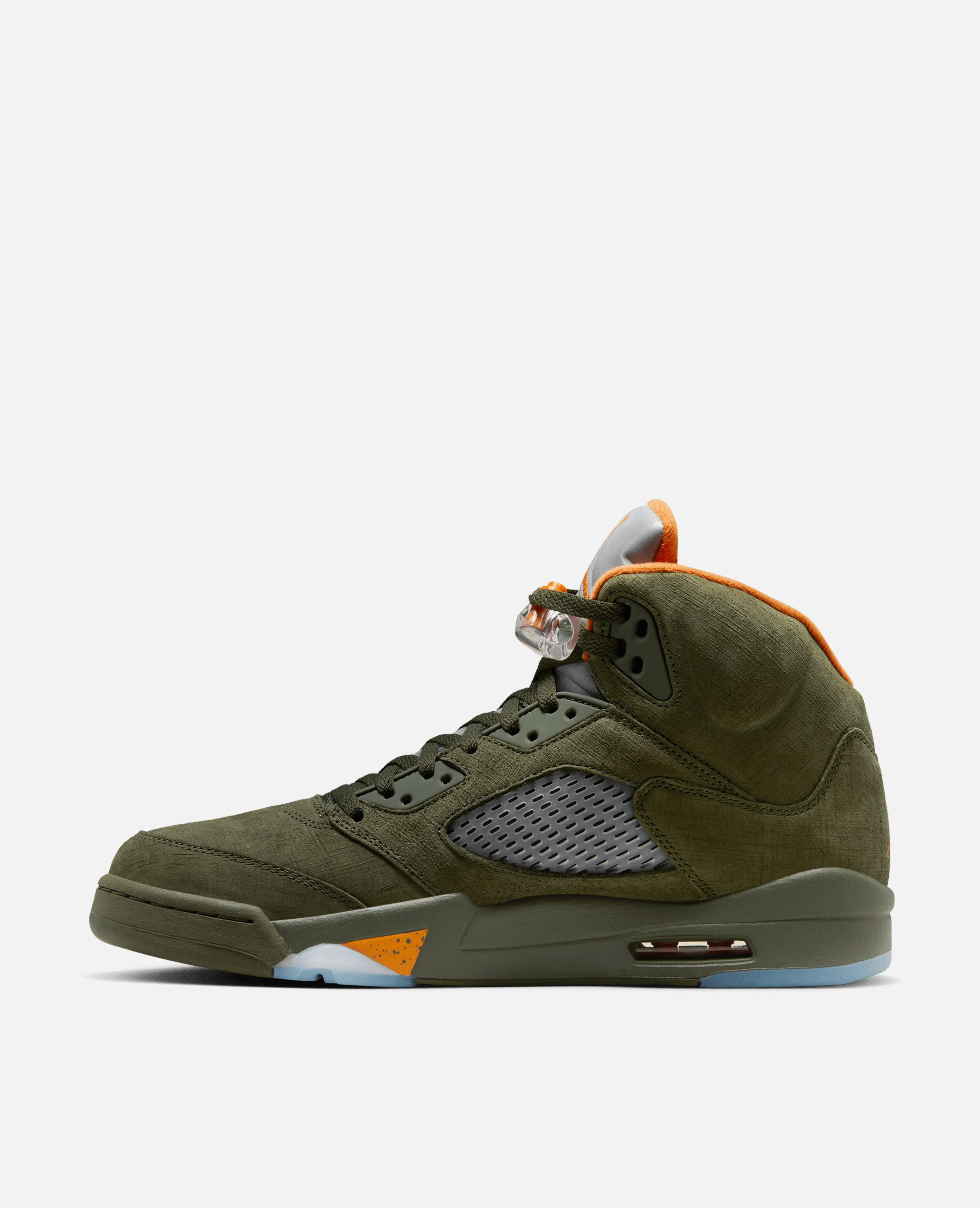 Nike Air Jordan 5 Retro (Army Olive/Solar Orange)