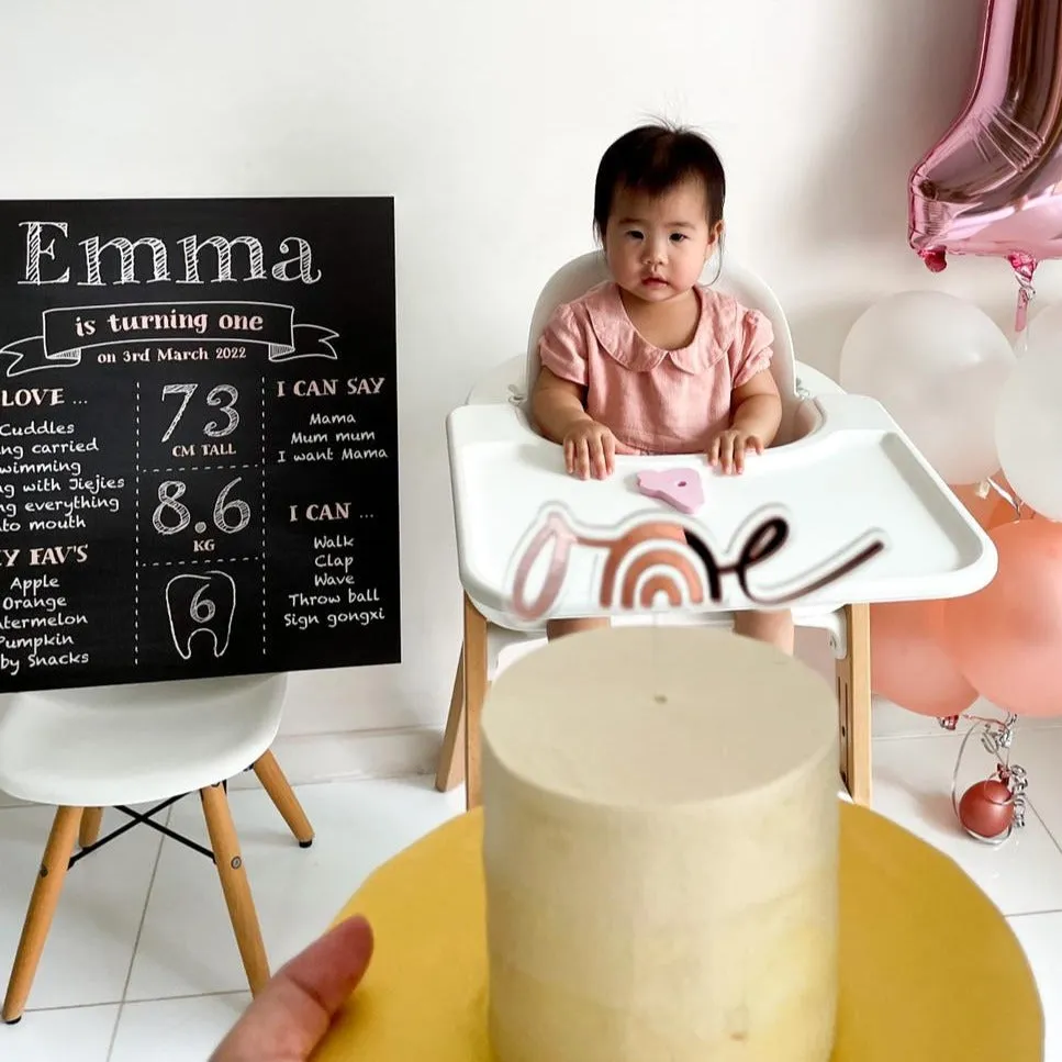 One Rainbow Cake Topper