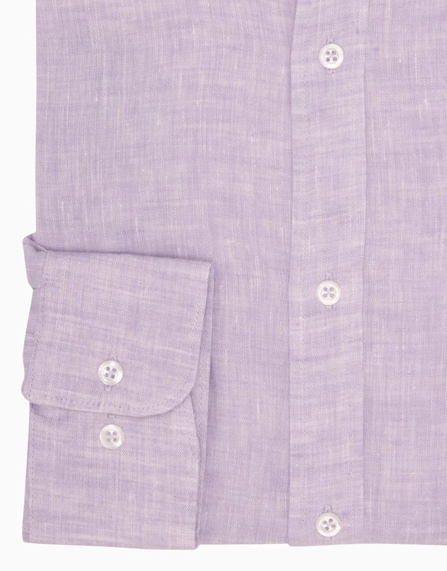 Papamoa Lilac Casual Shirt