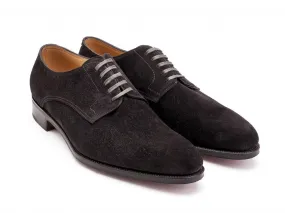 Penzance Dark Grey Suede EE-width